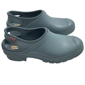 Hunter Original Slingback Clogs Blue Gray Size EU 40/41 | US 9